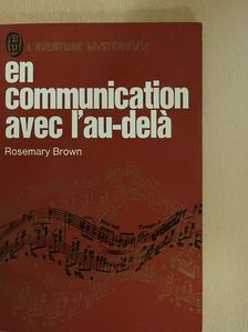 Rosemary Brown - En communication avec l'au-dela [antikvár]