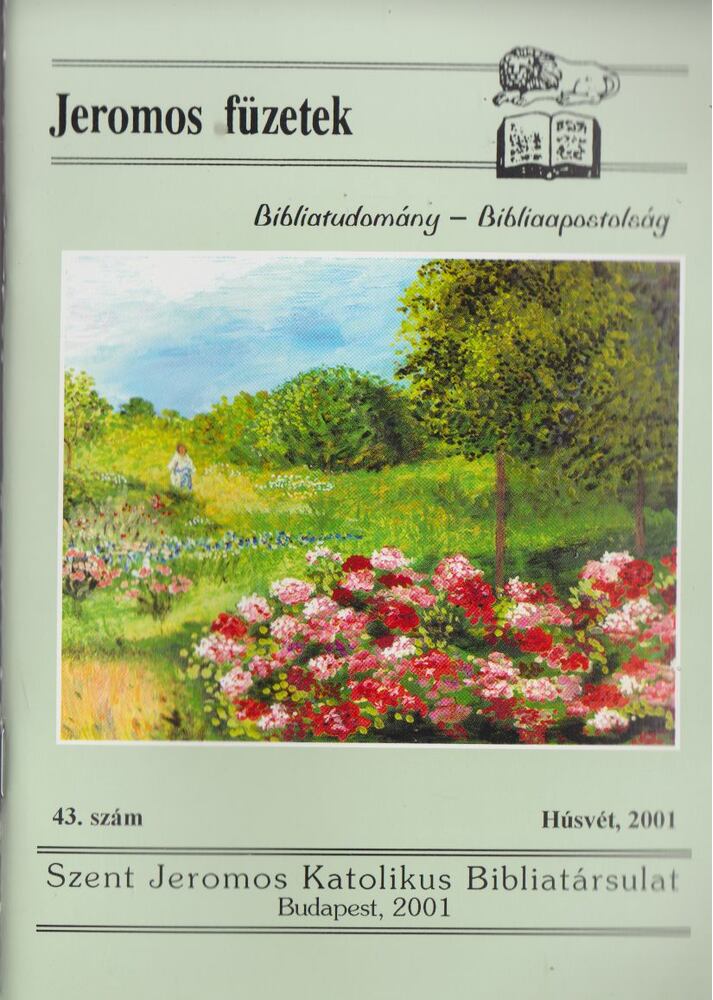 TARJÁNYI BÉLA - Jeromos füzetek 43.szám [antikvár]