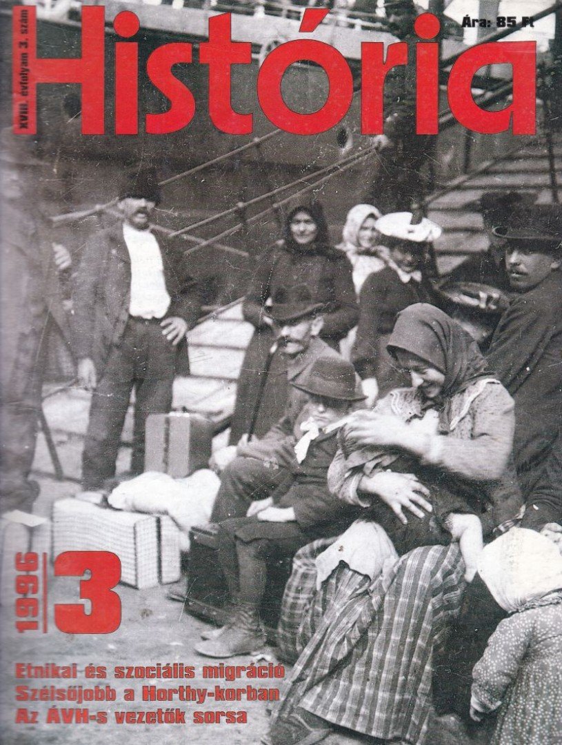 Glatz Ferenc - História 1996/3 [antikvár]