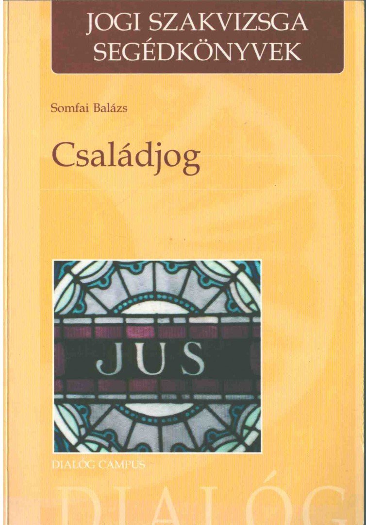 Somfai Balázs - Családjog [antikvár]