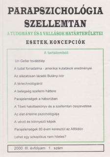 Dr. Liptay András - Parapszichológia-Szellemtan 2000/1 [antikvár]