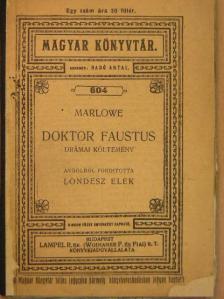 Marlowe - Doktor Faustus [antikvár]