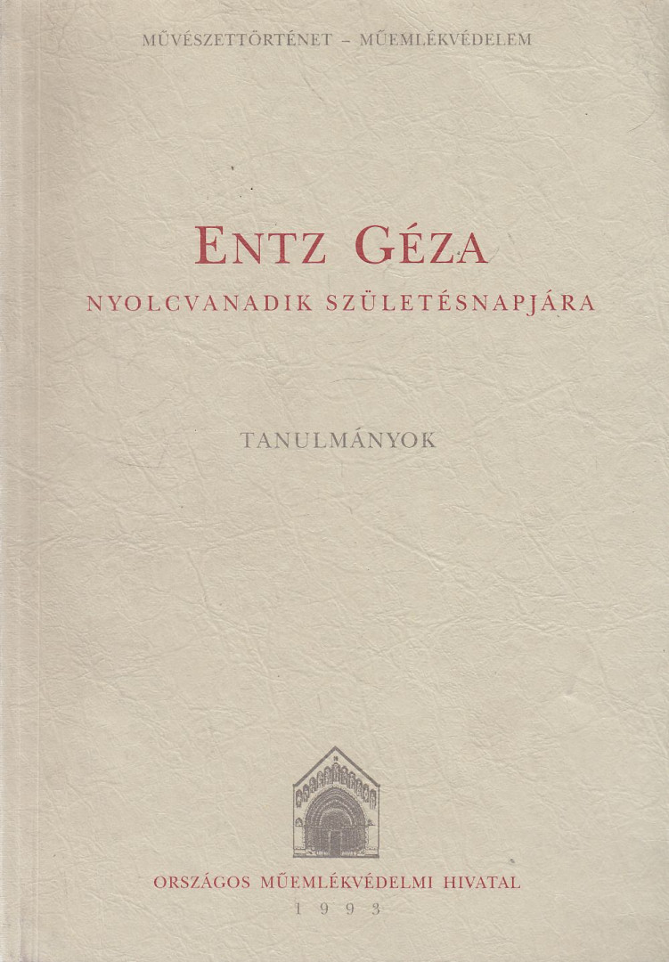 Valter Ilona (szerk.) - Entz Géza nyolcvanadik születésnapjára [antikvár]