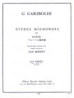 GARIBOLDI - ÉTUDES MIGNONNES POUR FLUTE (JAN MERRY)