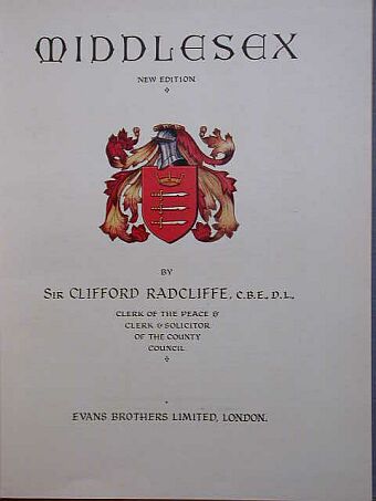 Sir Clifford Radcliffe - Middlesex [antikvár]