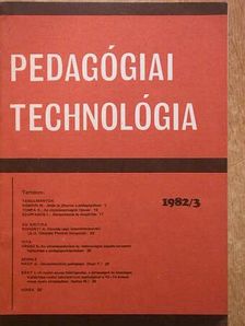 Dr. Hámori Miklós - Pedagógiai Technológia 1982/3. [antikvár]