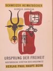 Dr. Walter Laedrach - Ursprung der Freiheit [antikvár]