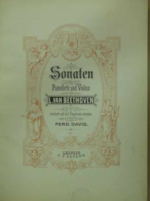 Ludwig van Beethoven - Sonaten für Pianoforte und Violine [antikvár]