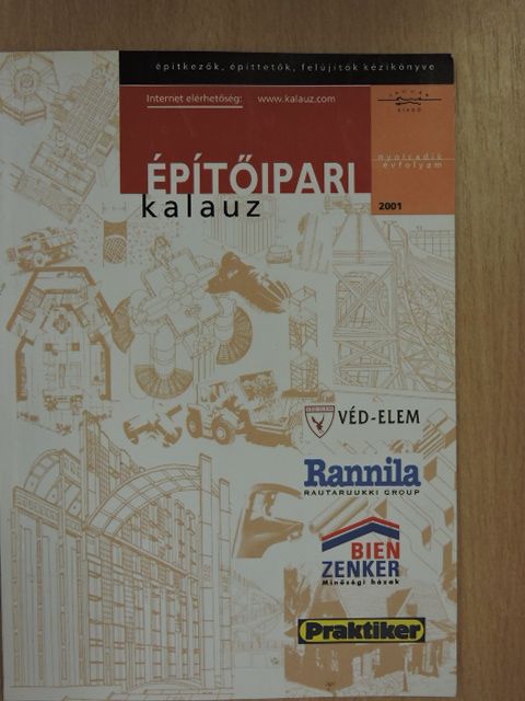 Építőipari kalauz 2001 [antikvár]