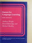 Andrew Wright - Games for Language Learning [antikvár]