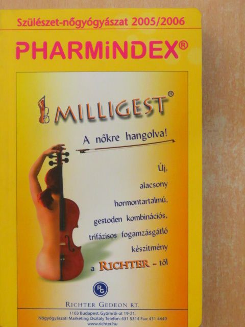 Pharmindex zsebkönyv 2005/2006 [antikvár]