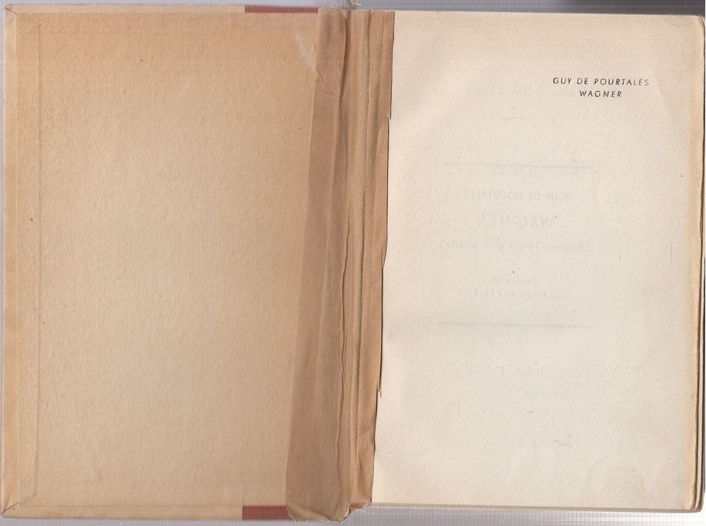 POURTALÉS, GUY DE - Wagner [antikvár]