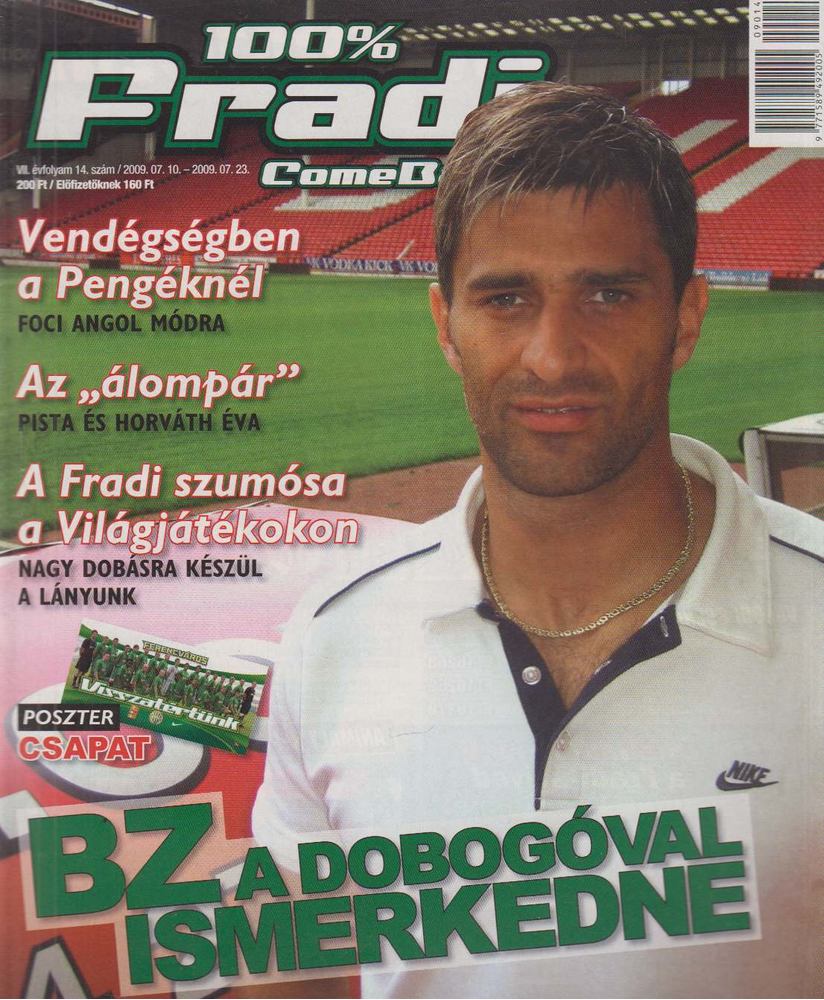 Privacsek András (szerk.) - 100% Fradi VII. évf. 14. szám [antikvár]