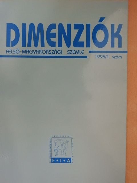 Baán István - Dimenziók 1995/1. [antikvár]