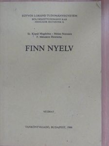 F. Mészáros Henrietta - Finn nyelv [antikvár]