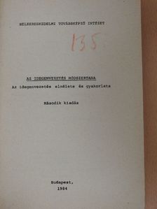 Bánfalvi József - Az idegenvezetés módszertana [antikvár]