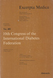 W. Waldhäusl, K. G. M. M. Alberti - 10th Congress of the International Diabetes Federation [antikvár]