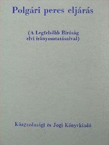 Dr. Gellért György - Polgári peres eljárás [antikvár]