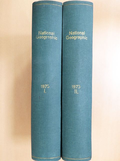 O. Louis Mazzatenta - National Geographic January-December 1975. I-II [antikvár]