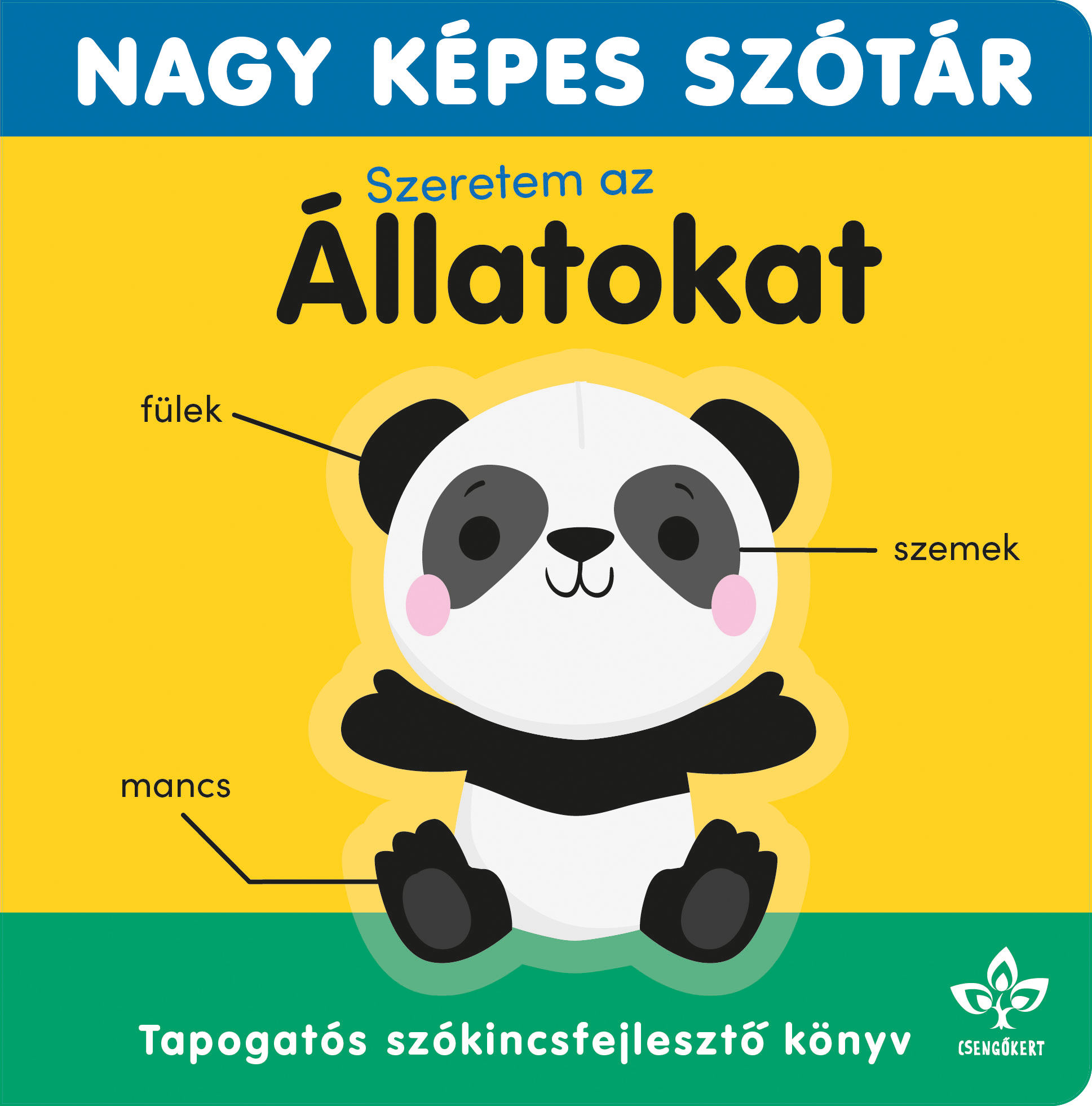 Sarah Lock - Szeretem az állatokat! - Tapogatós szókincsfejlesztő könyv