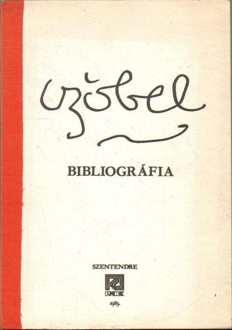 Sin Edit - Czóbel Béla bibliográfia [antikvár]