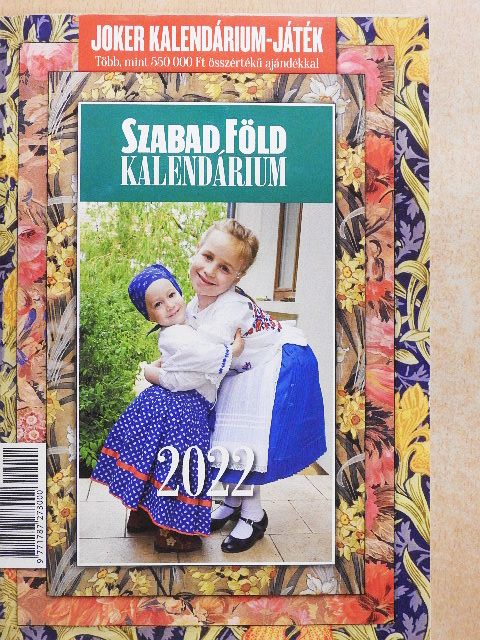 Szabad Föld kalendárium 2022 [antikvár]