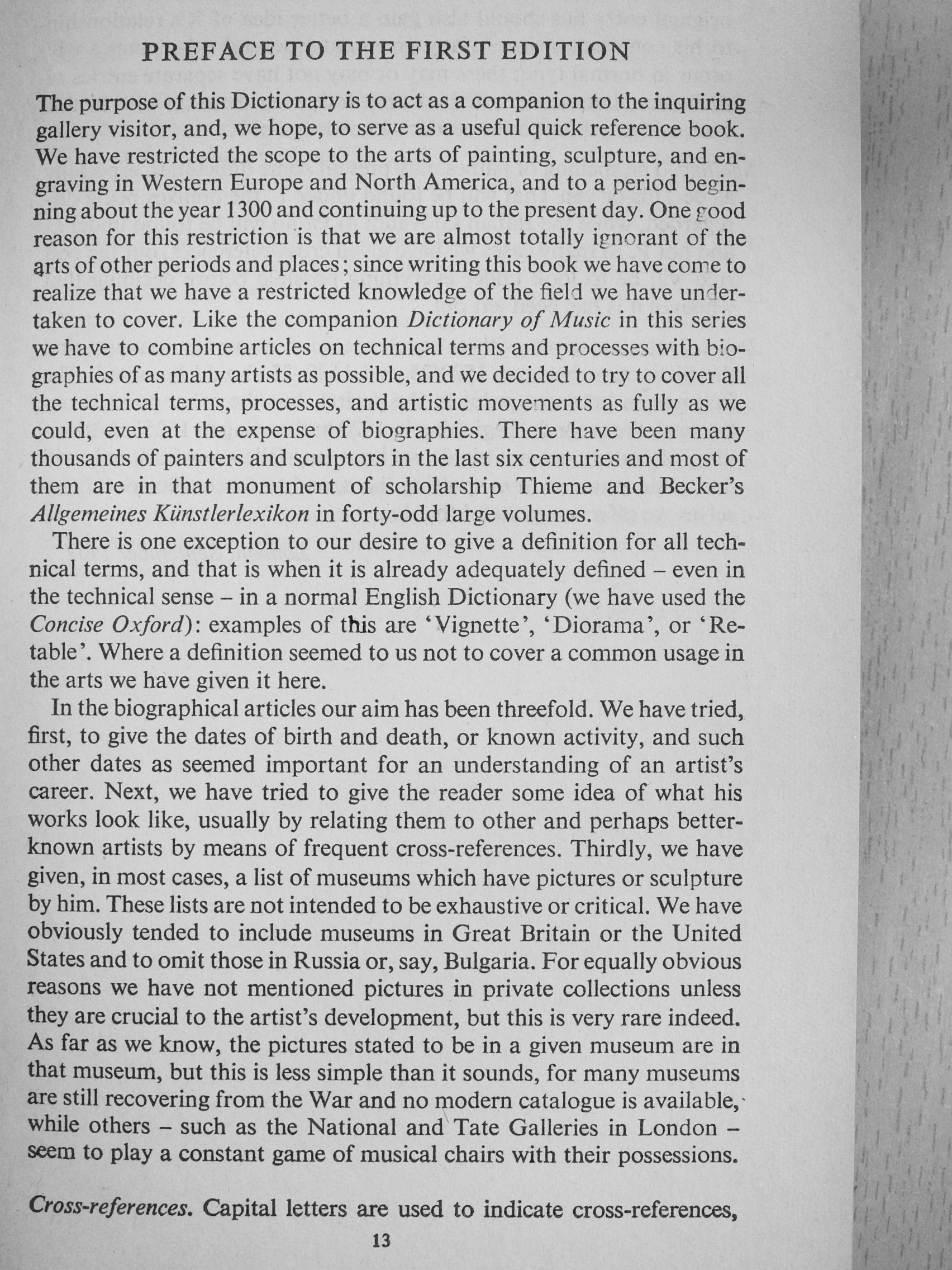 Linda Murray - A Dictionary of Art and Artists [antikvár]
