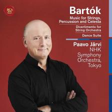 BARTÓK - MUSIC FOR STRINGS, PERCUSSION AND CELESTA CD PAAVO JARVI