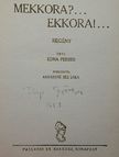 Edna Ferber - Mekkora?... Ekkora!... [antikvár]