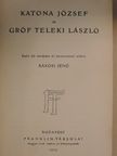 Gróf Teleki László - Katona József és Gróf Teleki László [antikvár]