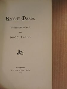 Dóczi Lajos - Széchy Mária [antikvár]