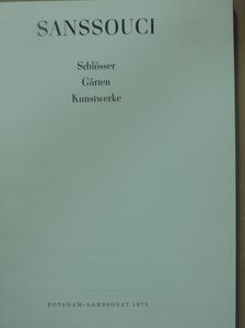 Hans-Joachim Giersberg - Sanssouci [antikvár]