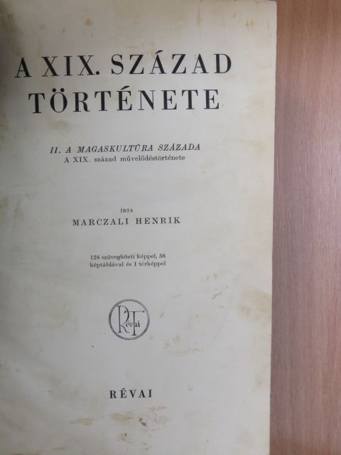 Marczali Henrik - A XIX. század története II. [antikvár]