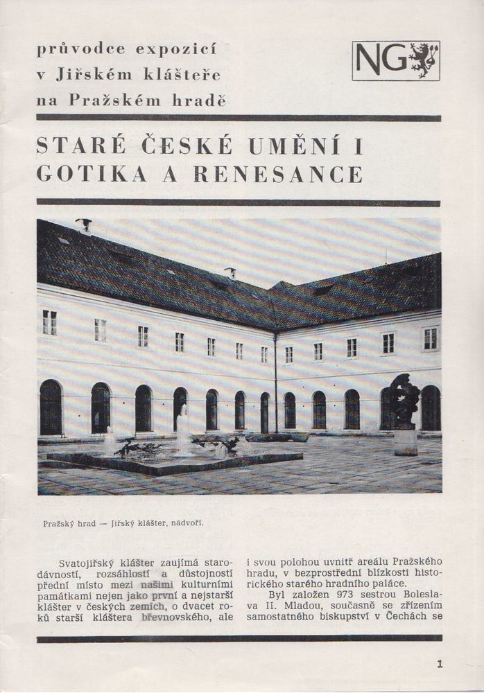 Marie A. Kotrbová - Staré české umění I. [antikvár]