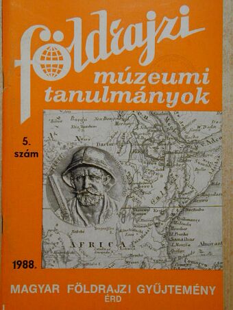 Borsos Balázs - Földrajzi múzeumi tanulmányok 1988/5 [antikvár]