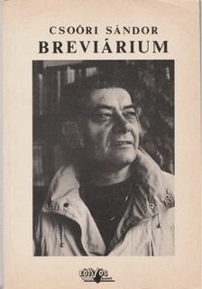 Vasy Géza (szerk.) - Csoóri Sándor Breviárium [antikvár]