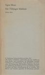Menz, Egon - Die Tübinger Mahlzeit [antikvár]