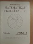 Kosztolányi József - Középiskolai matematikai és fizikai lapok 1994. november [antikvár]