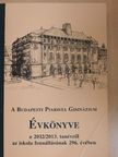 Koós Levente - A Budapesti Piarista Gimnázium Évkönyve a 2012/2013. tanévről az iskola fennállásának 296. évében [antikvár]