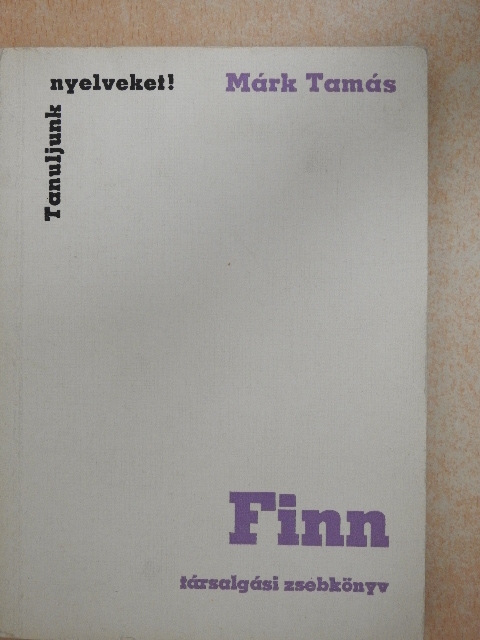 Márk Tamás - Finn társalgási zsebkönyv [antikvár]
