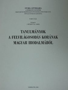 Bódi Katalin - Tanulmányok a felvilágosodás korának magyar irodalmából [antikvár]
