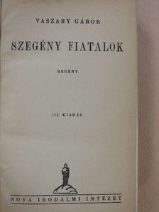 Vaszary Gábor - Szegény fiatalok [antikvár]
