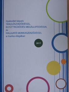 Kajdy József - Gyakorlati képzés tanulószerződéssel, együttműködési megállapodással és hallgatói munkaszerződéssel a munka világában 2017 [antikvár]