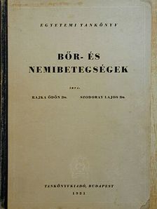 Rajka Ödön - Bőr- és nemibetegségek [antikvár]