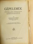 Herrmann Miksa - Gépelemek (rossz állapotú) [antikvár]