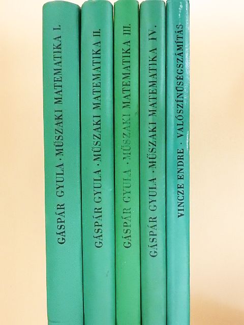 Dr. Gáspár Gyula - Műszaki matematika I-IV./Valószínűségszámítás [antikvár]