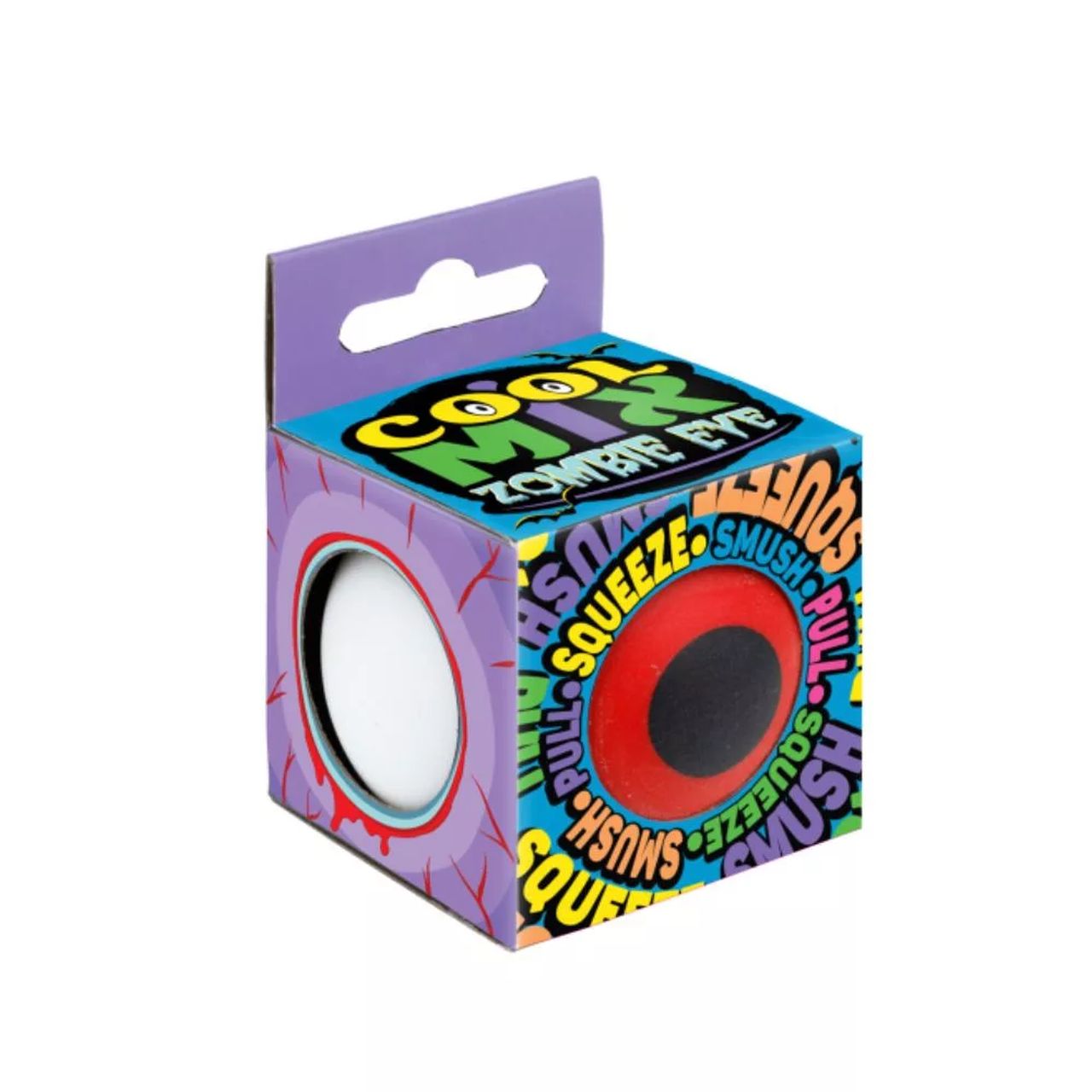 T25411 - Cool Mix Zombie szem 6 cm stresszlevezető játék