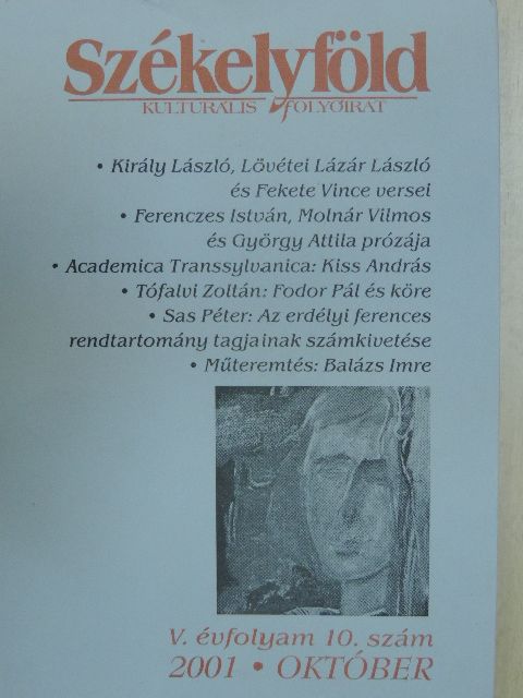 Bartos-Elekes Zsombor - Székelyföld 2001. október [antikvár]