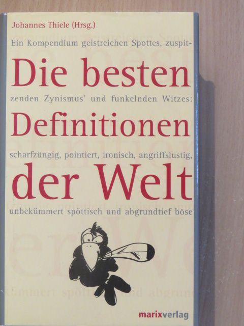 Ambrose Bierce - Die besten Definitionen der Welt [antikvár]