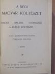 Balassi Bálint - A régi magyar költészet I-II. [antikvár]